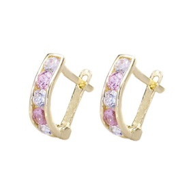 Sárga arany fülbevaló – SF09RF244