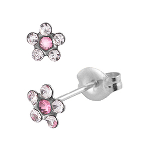 Virágos fülbevaló – S6410WSTX