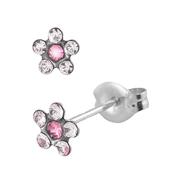 Virágos fülbevaló – S6410WSTX