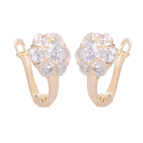 Virágos fülbevaló - SF12F104