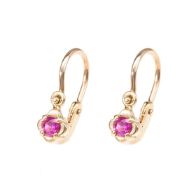 Virágos fülbevaló - SE10M066