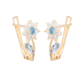 Virágos fülbevaló - SF11KF173