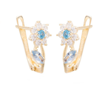 Virágos fülbevaló - SF11KF173