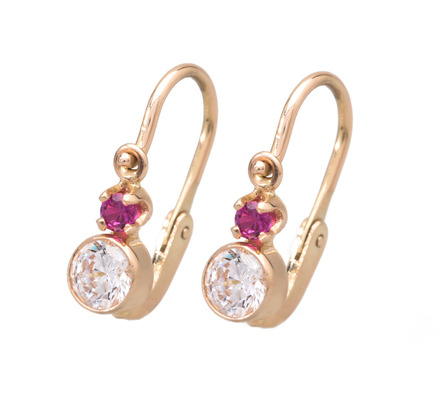 Sárga arany fülbevaló – FP13303