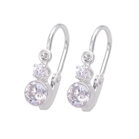 Fehér arany fülbevaló - FE10F138